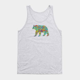 A bear as colorful as you are Tank Top